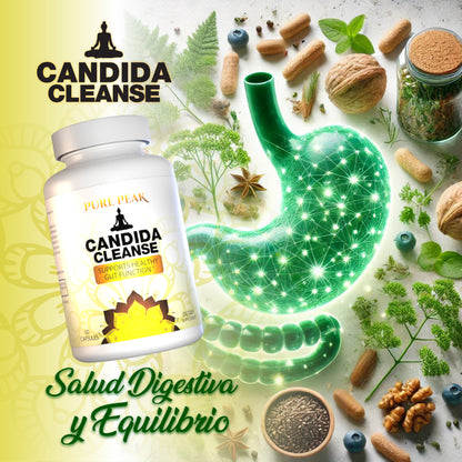 🌿✨ CANDIDA CLEANSE® – Equilibrio Intestinal y Bienestar Total